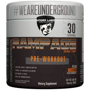 Rampage 300g Under Labz - Pre-Treino