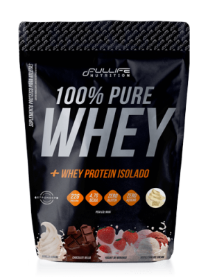 100% Pure Whey + Isolado 900g Refil - Fullife