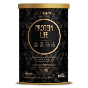 Protein Life 450g - Proteína Isolada e Colágeno - Topway