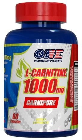 L-Carnitine 1000mg (60 caps) - One Pharma Supplements