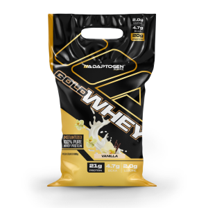 Gold Whey Protein Concentrada 900g - Adaptogen