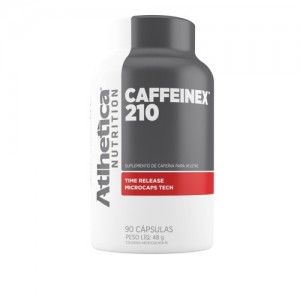Caffeinex 210mg  90 Cápsulas Cafeína - Atlhetica Nutrition
