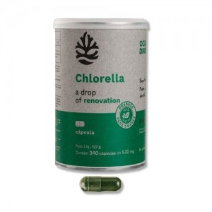 Chlorella 240 Caps de 530 Mg - Ocean Drop