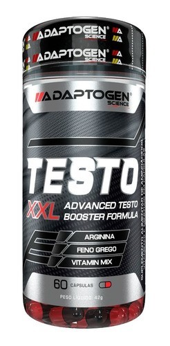 Testo XXL Advanced Texto Booster Formula - 60 Capsulas - Adaptogen Science