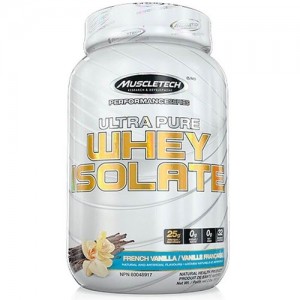 Ultra Pure Whey Protein Isolate 907g - sabor French Vanilla - Muscletech