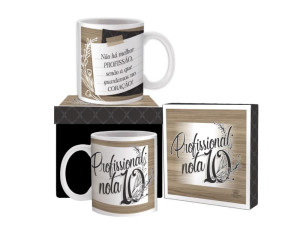 CANECA CERÂMICA PROFISSIONAL NOTA 10