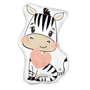 ALMOFADA ZEBRA...ZOO 35X21