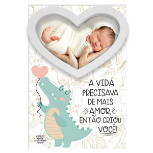 PORTA-RETRATO DE MESA A VIDA PRECISA...ZOO 15,5X10,5