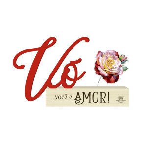 MADEIRINHA CRU VÓ...ROSA ARABESCO 11X18