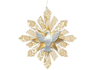 MÓBILE ESPIRITO SANTO ARABESCO DOURADO 23X23