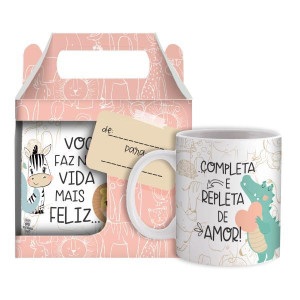 CANECA CERÂMICA...ZOO