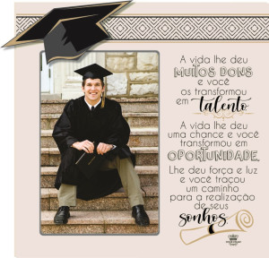 PORTA-RETRATO FORMATURA 2 26X26