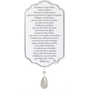 MÓBILE DE PAREDE SALMO 23 24,5X14,5