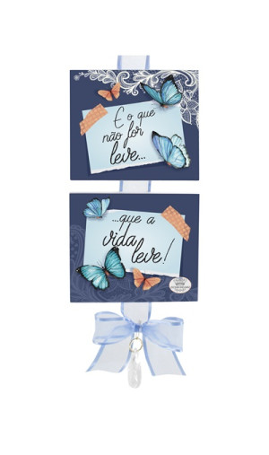 MÓBILE COM LAÇO E O QUE NÃO FOR LEVE...BORBOLETA 25X11