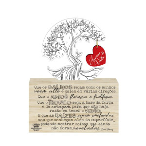 MADEIRINHA CRU ÁRVORE DA VIDA 18X14