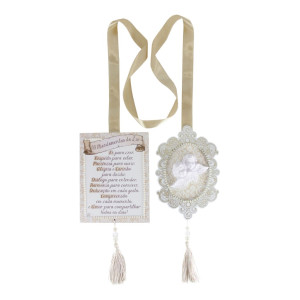 ESCAPULÁRIO DE PORTA 10 MANDAMENTOS 18X14