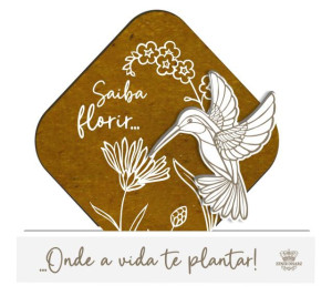 ENFEITE DE MESA SAIBA FLORIR...AURORA 1 15X16