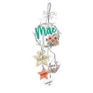 MÓBILE DE PAREDE MÃE...CELEBRAÇÃO 34X14