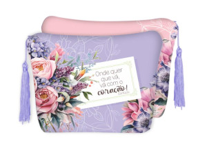 NECESSAIRE ONDE QUER QUE VÁ...BORBOLETA 16X20