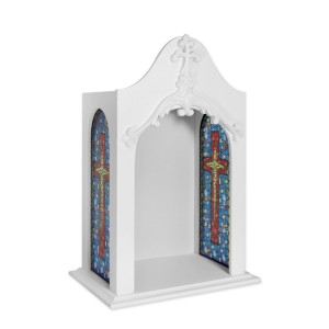 CAPELA C/ VITRAL P 24,5X15,X10,5
