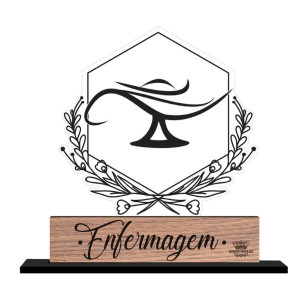 MADEIRINHA PROFISSÕES ENFERMAGEM...MEMÓRIA 15X16