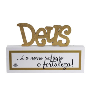 MADEIRINHA DEUS...REAL 12X19X3