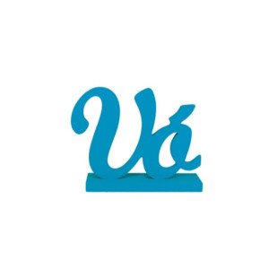 PALAVRA DE MESA VÓ AZUL 10X13