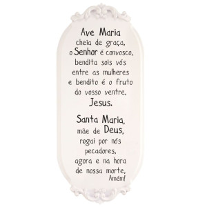 PROVENÇAL AVE MARIA CHEIA DE GRAÇA... 36X16