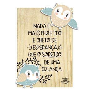 MADEIRINHA DE MESA NADA É MAIS PERFEITO...ZOO 14X10