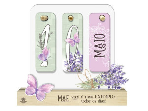 CALENDÁRIO PERMANENTE MÃE, VOCÊ É EXEMPLO...16X18X4