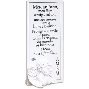 MADEIRINHA DE MESA MEU ANJINHO 22X10