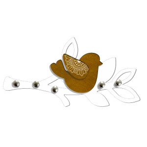 PORTA-CHAVE PÁSSARO...AURORA 1 12X23