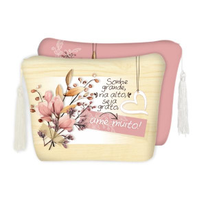 NECESSAIRE SONHE GRANDE... FLORESCER 1 16X20