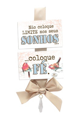 MÓBILE COM LAÇO NÃO COLOQUE LIMITE... 23X12