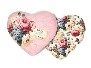 ALMOFADA CORAÇÃO MÃE VOCÊ É CARINHO....29X25