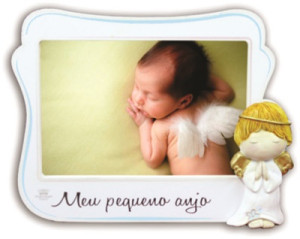 PORTA-RETRATO MEU PEQUENO ANJO AZUL 14X19