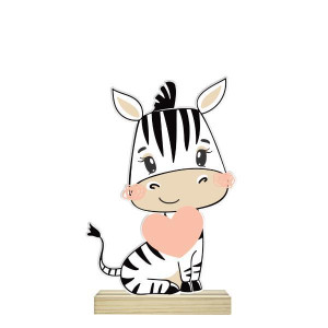 ENFEITE ZEBRA...ZOO 11,5X7,5