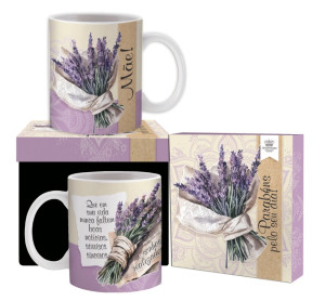 CANECA CERÂMICA MÃE PARABÉNS PELO SEU DIA 