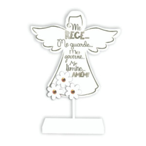 MADEIRINHA RECADO ANJO ME REGE, ME GUARDE... 17X13