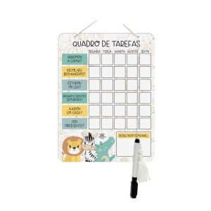 QUADRO TAREFAS ZOO 24X18