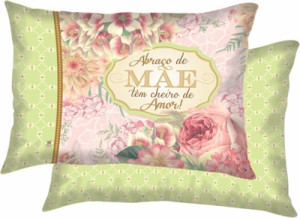 ALMOFADA ABRAÇO DE MÃE 33x45