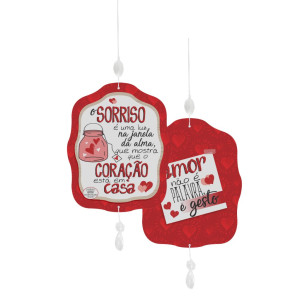 MÓBILE O SORRISO É UMA LUZ NA JANELA...16X13