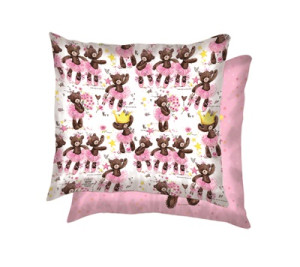 ALMOFADA BAILARINA URSINHA 22X24,5