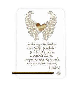 ENFEITE DE MESA SANTO ANJO DO SENHOR... AURORA 1 20X15