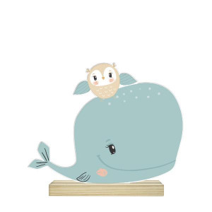 ENFEITE BALEIA...ZOO 11X13