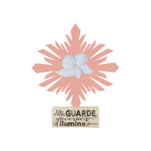 ENFEITE DE MESA COM BASE ANJINHO ME REGE 25X22