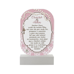 MADEIRINHA ORAÇÃO DO FILHA 20X12