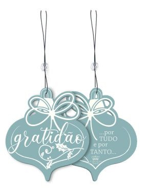 MÓBILE DE NATAL GRATIDÃO 10,5X9,5