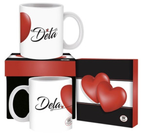 CANECA CERÂMICA DELA 