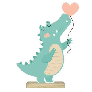 ENFEITE JACARÉ...ZOO 15X10,5